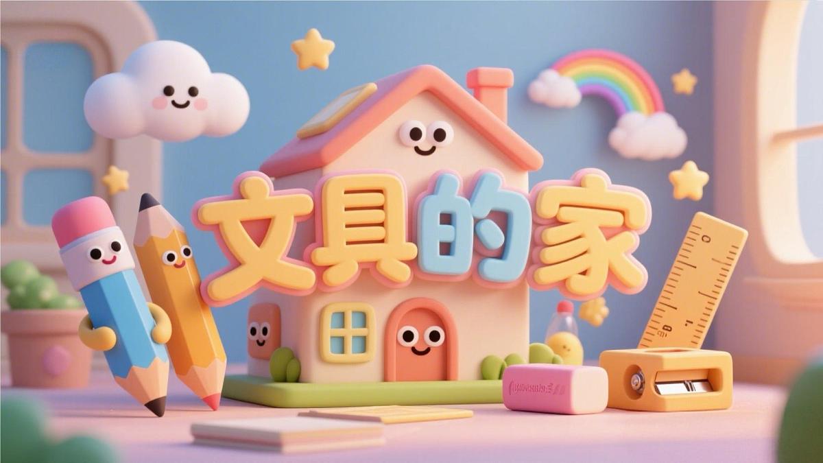 小学语文统编版（2024）一年级下册7.14 文具的家 课件第1页