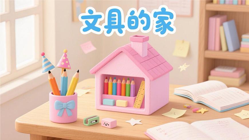 小学语文统编版（2024）一年级下册7.14 文具的家 课件第1页