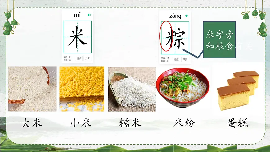 小学 语文统编版（2024）一年级下册4.9 端午粽 课件第2页
