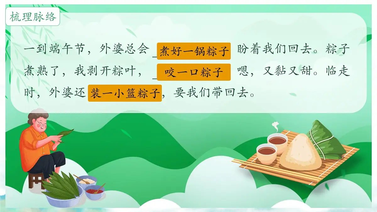 小学 语文统编版（2024）一年级下册4.9 端午粽 课件第8页