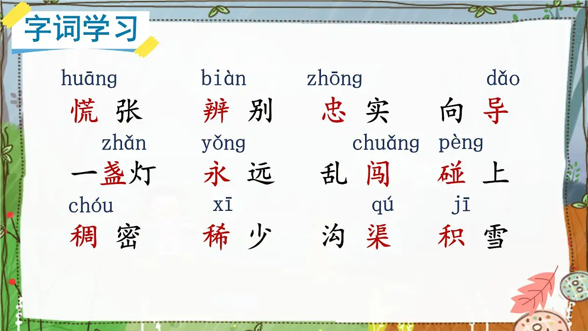 小学语文统编版（2024）二年级下册6.17 要是你在野外迷了路 课件第5页