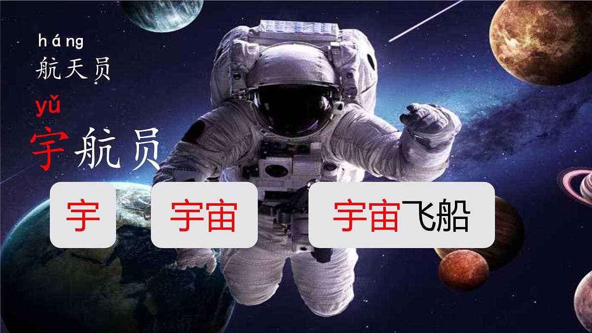 小学语文统编版（2024）二年级下册6.18 太空生活趣事多 课件第8页