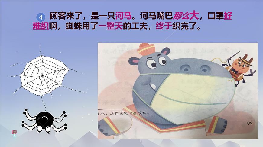小学语文统编版（2024）二年级下册7.20 蜘蛛开店 课件第6页
