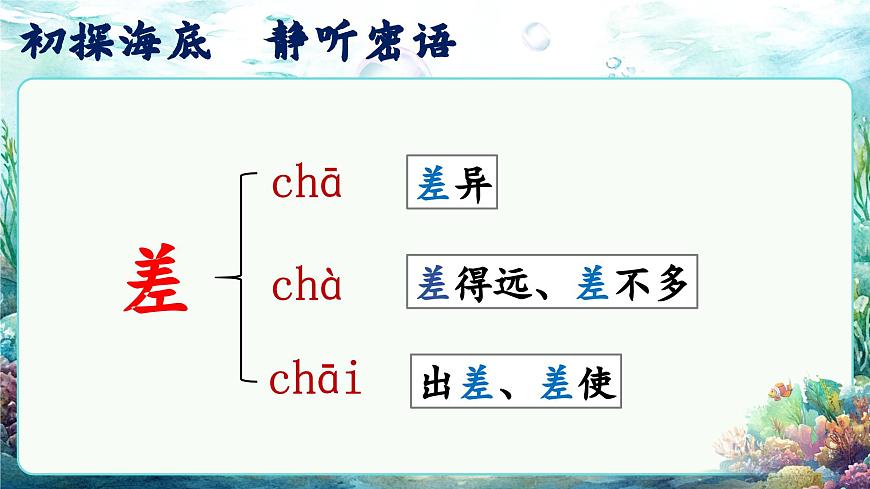 部编版小学语文三年级下册第七单元23《海底世界》课件第8页
