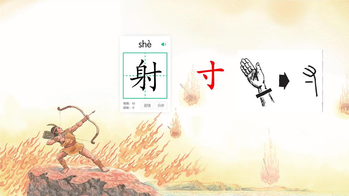 小学语文统编版（2024）二年级下册8.24 羿射九日 课件第3页