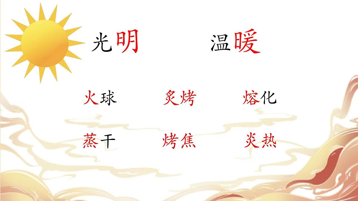 小学语文统编版（2024）二年级下册8.24 羿射九日 课件第6页