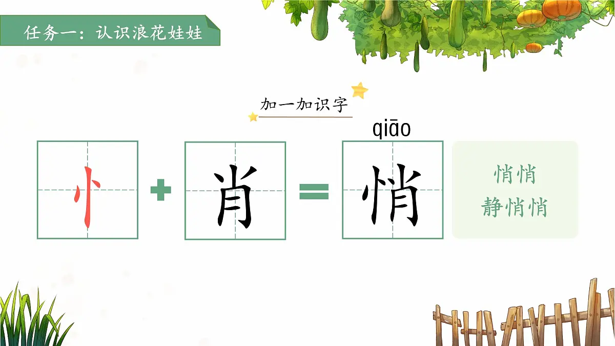 11浪花 第1课时 课件 小学语文统编版（2024）一年级下册第六单元第7页