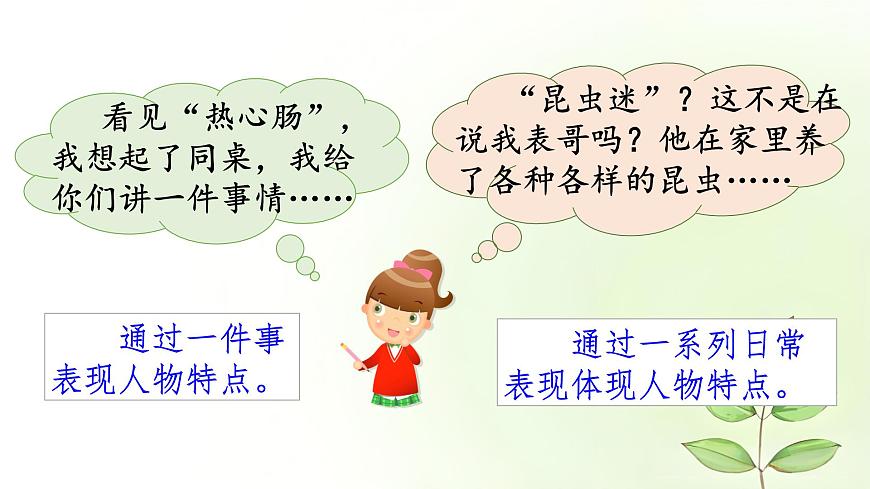 统编版语文三年级下册第六单元习作：身边那些有特点的人  课件第6页