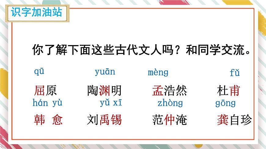 统编版四年级语文下册教学课件《语文园地三》第6页