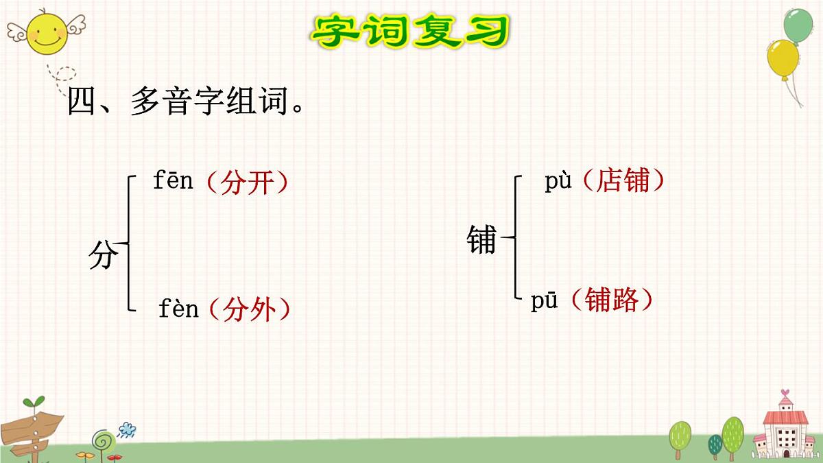 统编版六年级下册语文期末总复习各单元课件第8页