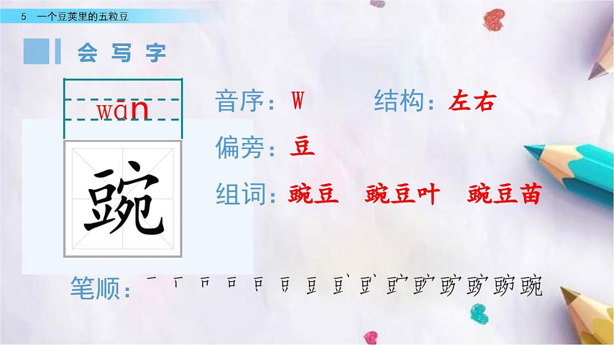 5.一个豆荚里的五粒豆课件 统编版语文四年级上册第5页