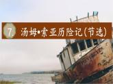 【教學(xué)評(píng)一體化設(shè)計(jì)】統(tǒng)編版小學(xué)語文六年級(jí)下冊(cè)7.湯姆索亞歷險(xiǎn)記（節(jié)選）課件一課時(shí)