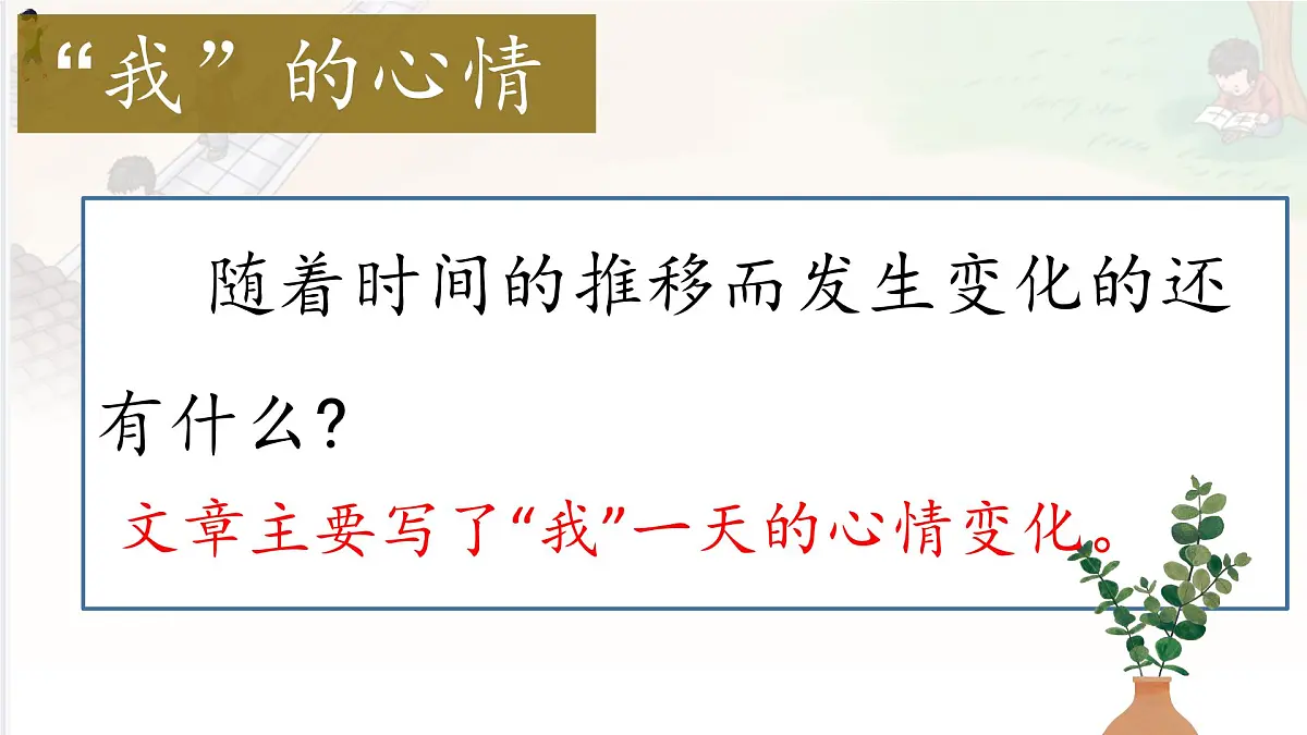 【教学评一体化设计】统编版小学语文六年级下册9.那个星期天课件两课时第8页