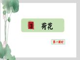 【教學評一體化設計】統(tǒng)編版小學語文三年級下冊3.荷花課件兩課時