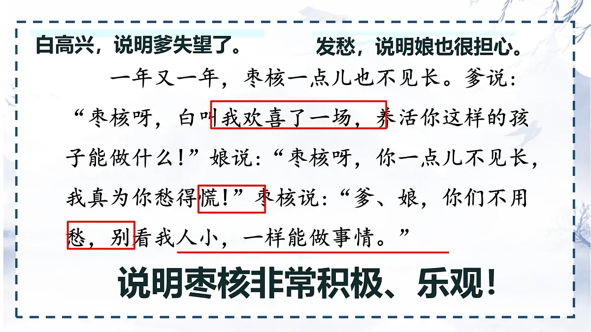 统编版三年级语文下册《28 枣核》课件第8页