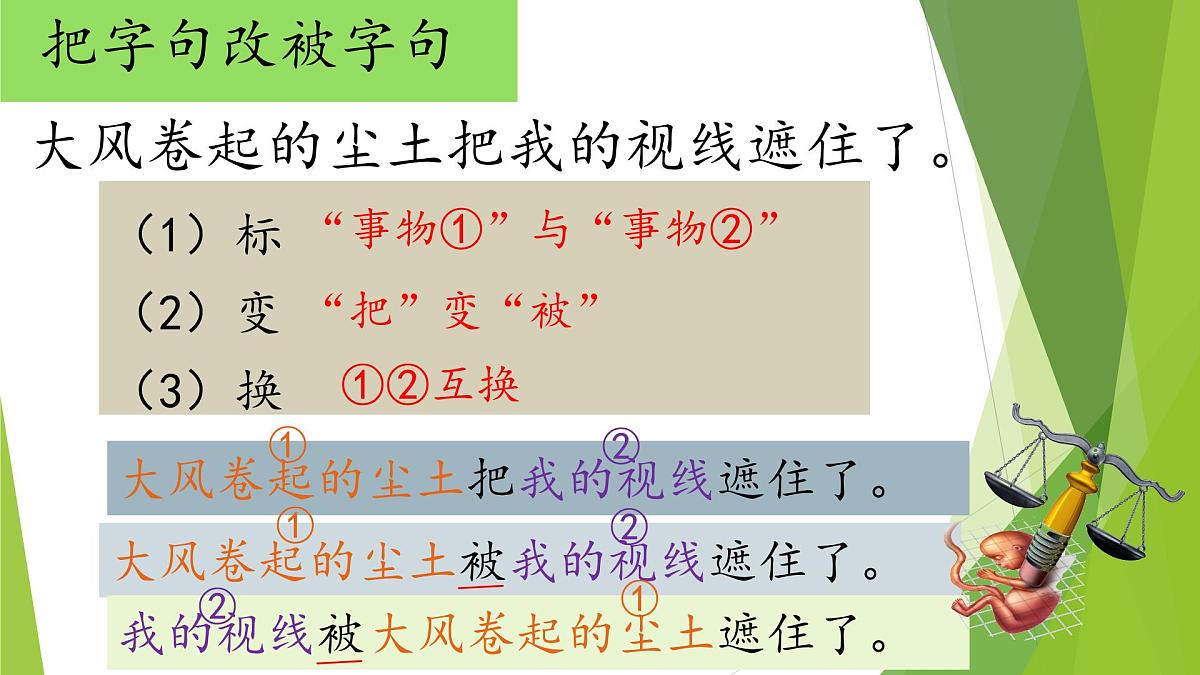 5.三年级下册句子复习一课件第7页