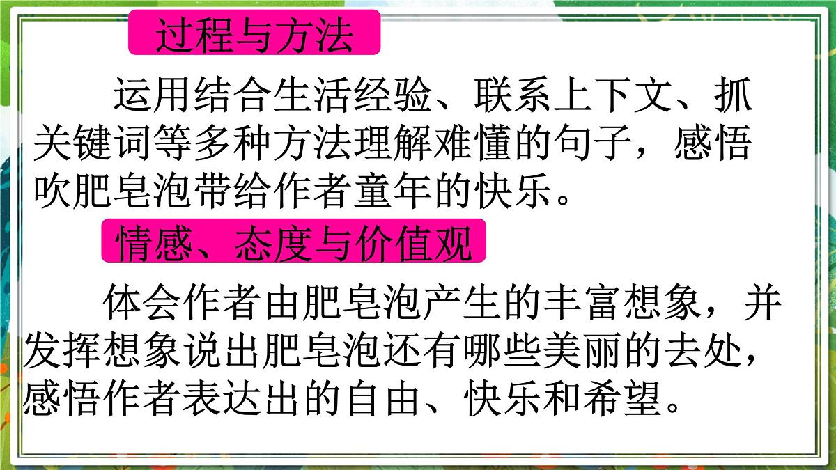 统编版三年级语文下册教学课件《20 肥皂泡》第3页