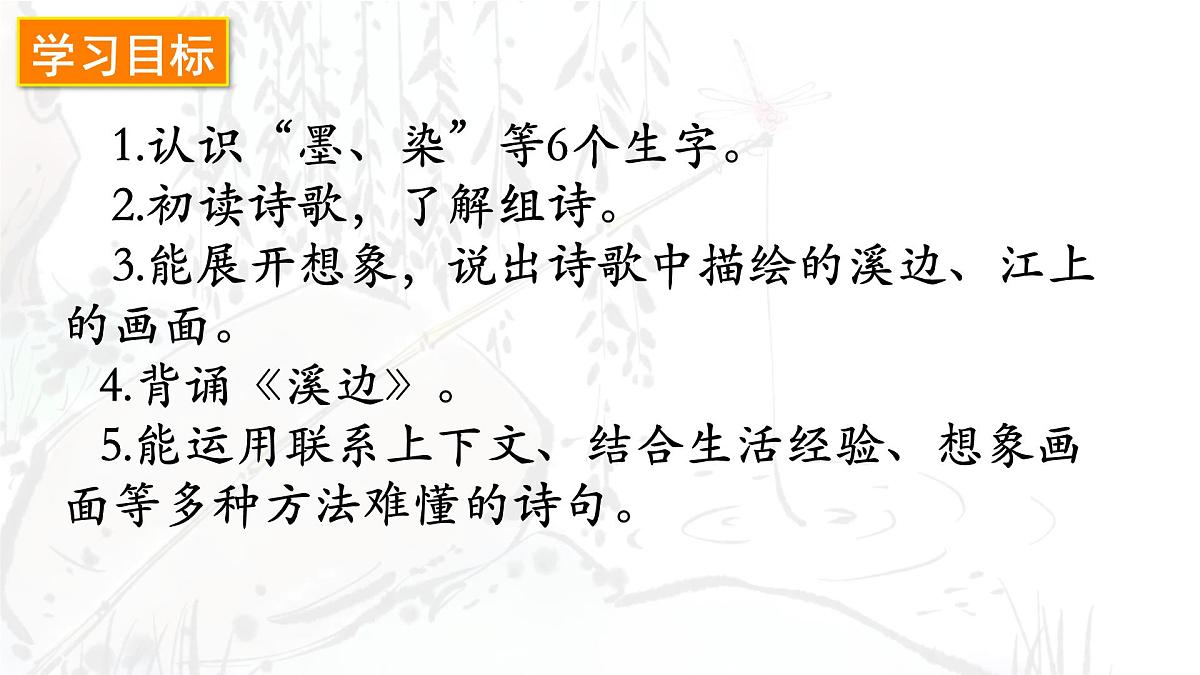 统编版三年级语文下册《18 童年的水墨画》教学课件第3页