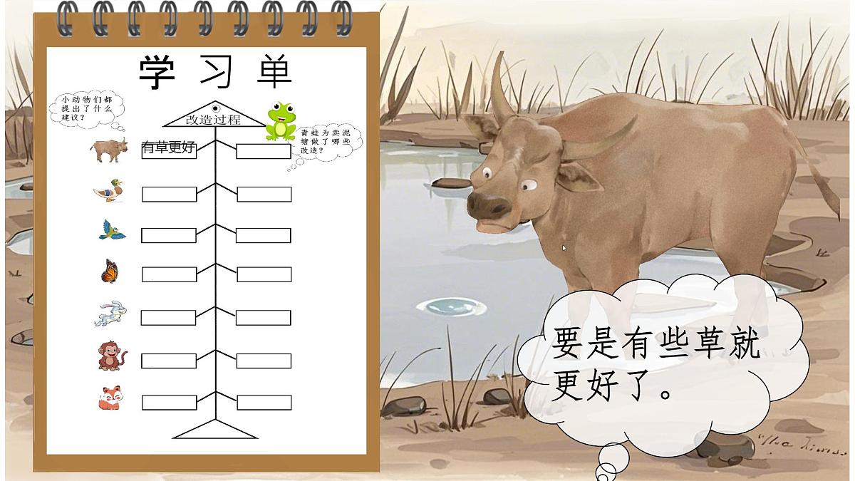 21.《青蛙卖泥塘》教学课件2024-2025学年统编版语文二年级下册第6页