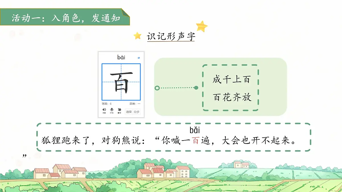 16动物王国开大会 第2课时 课件 语文统编版（2024）一年级下册第七单元第7页
