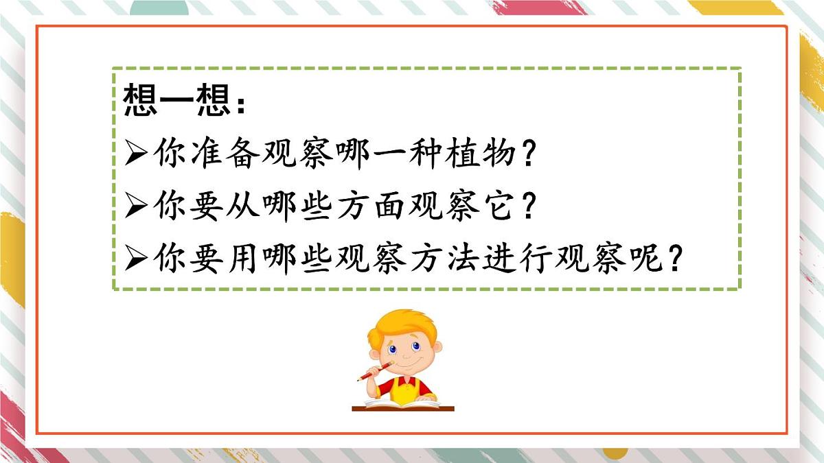 统编版三年级语文下册教学课件《第一单元习作：我的植物朋友》第4页