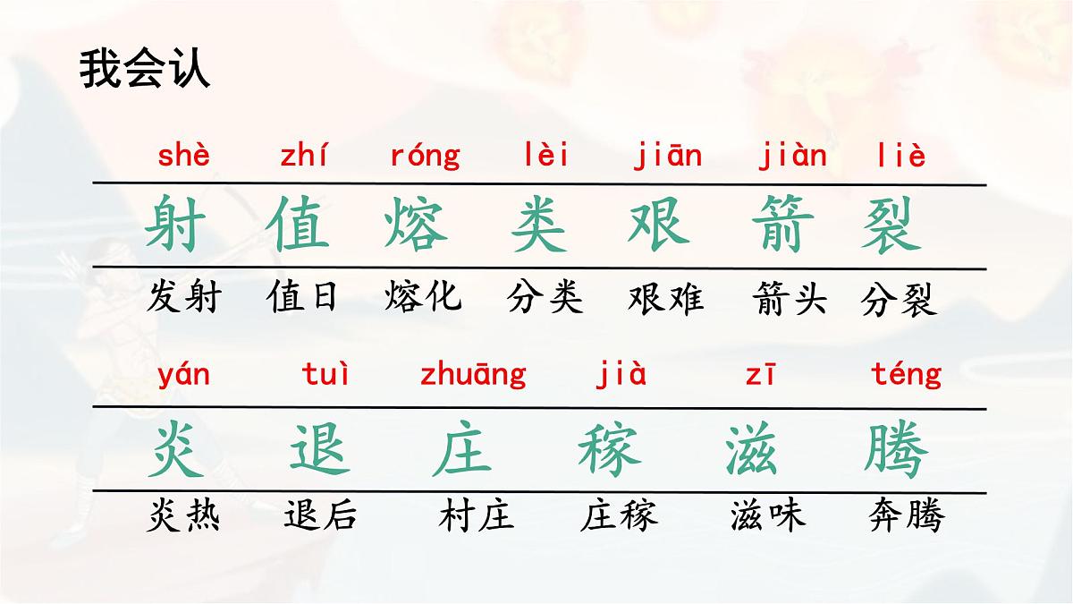 统编版二年级语文下册教学课件《24羿射九日》第5页
