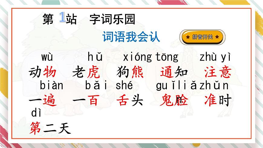 统编版一年级语文下册课件《16 动物王国开大会》第4页