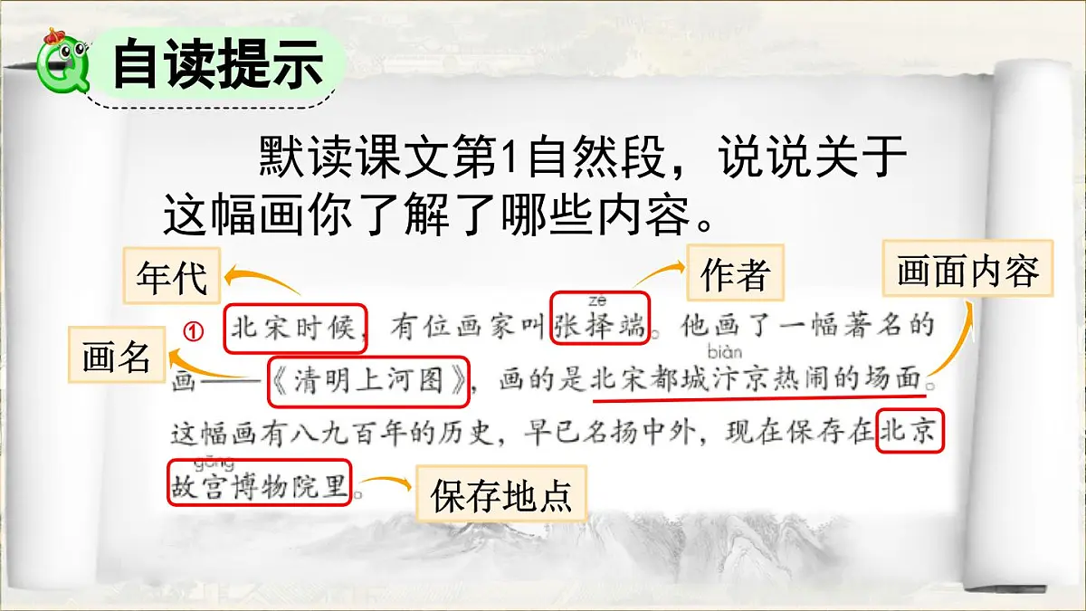 2025年春三年级语文下册第12课《一幅名扬中外的画》课件（统编版）第8页