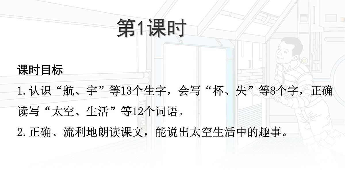 统编版二年级语文下册课件《18 太空生活趣事多》第4页