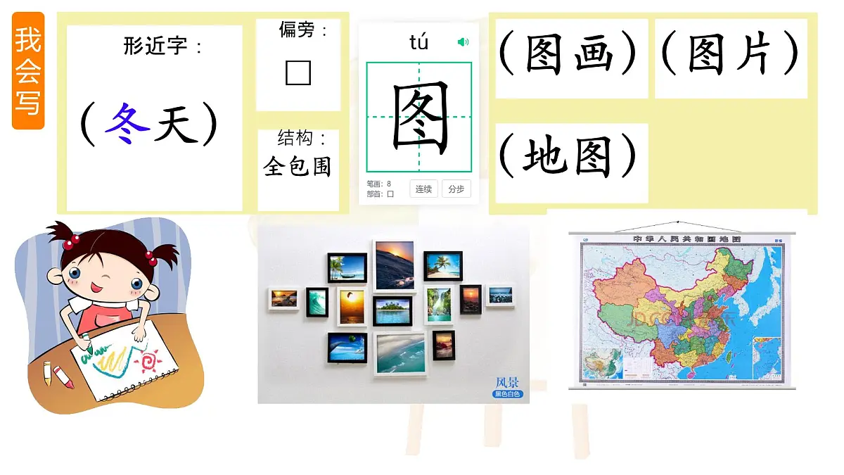 统编版二年级语文下册《13 画杨桃》课件第3页