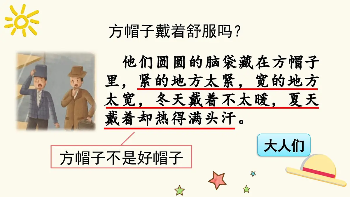 2025年春三年级语文下册第26课《方帽子店》课件（统编版）第8页