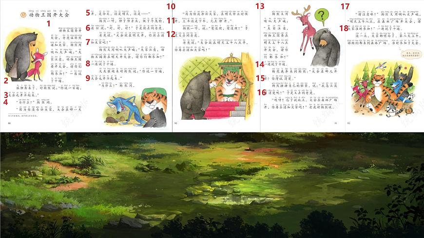 小学语文统编版（2024）一年级下册7.16 动物王国开大会 课件第3页