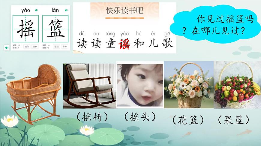 小学语文统编版（2024）一年级下册6.12 荷叶圆圆 课件第8页