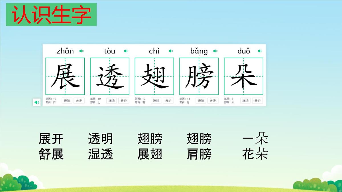 小学语文统编版（2024）一年级下册6.12 荷叶圆圆 课件第5页
