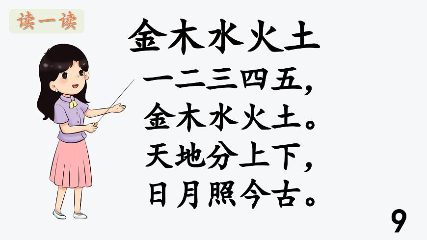 （教学课件）识字2.金木水火土第4页