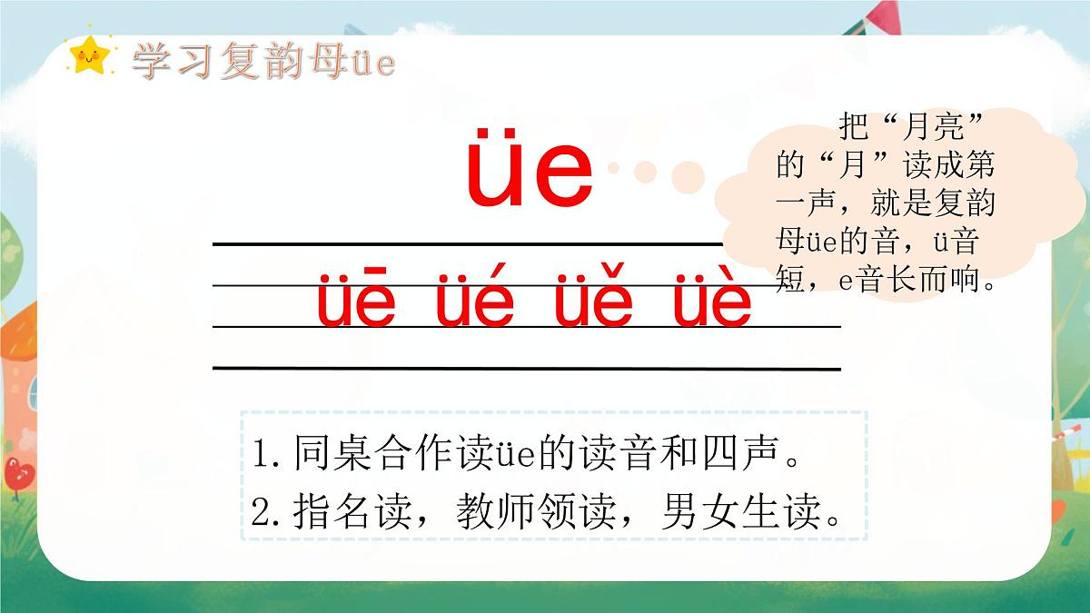 （教学课件）汉语拼音12 ie üe er第8页