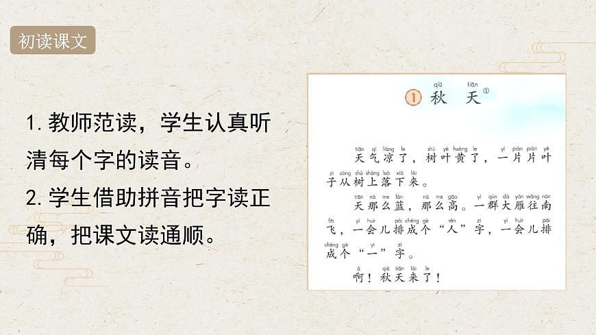 （教学课件）课文1 秋天第4页