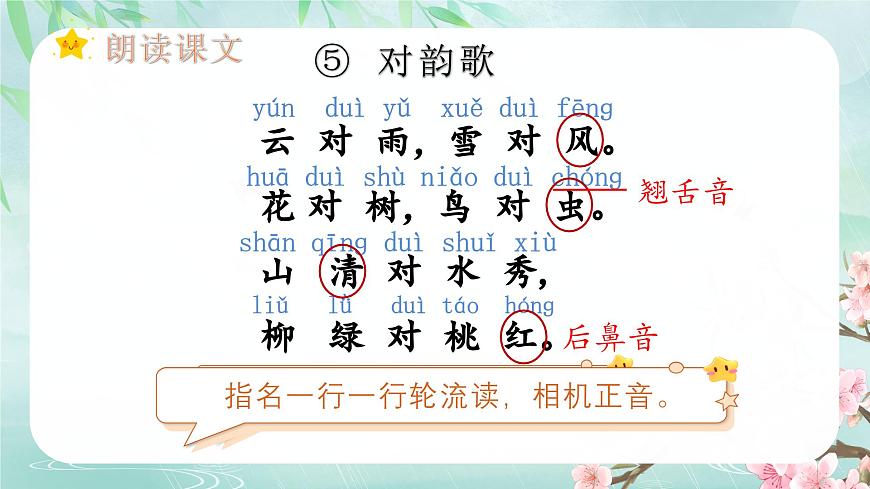 （教学课件）识字5 对韵歌第5页