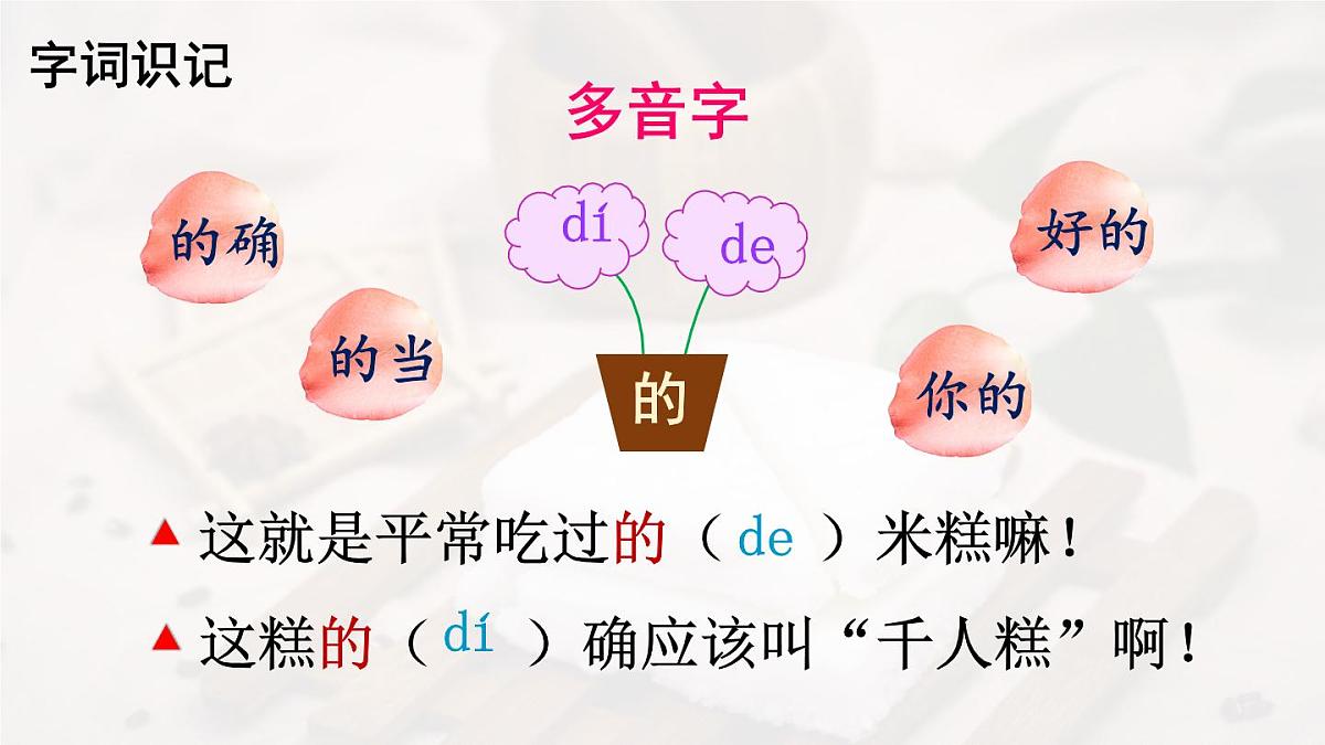 统编版小学二年级语文下册课件《6 千人糕》第3页