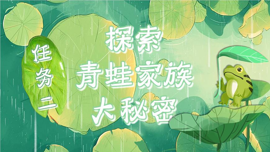 部编版2025一年级下册语文3《小青蛙》 课件第8页