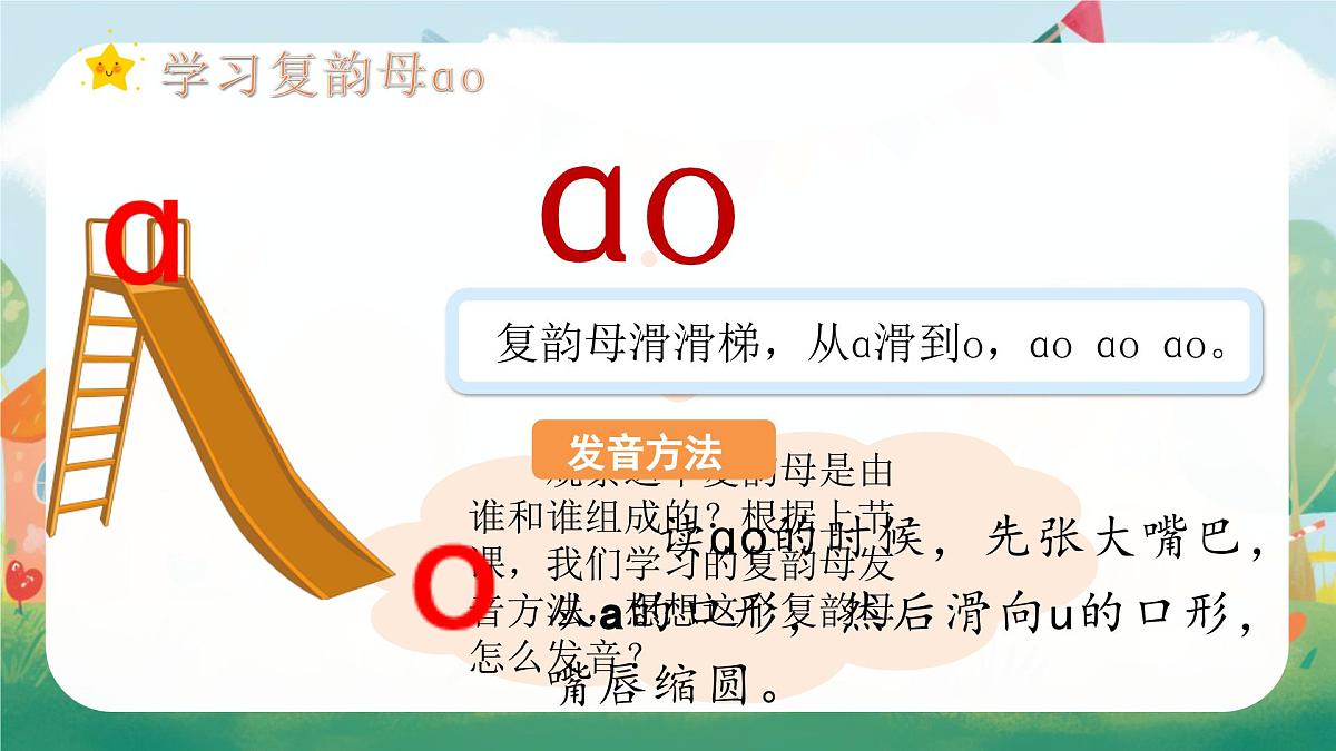 （教学课件）汉语拼音11 ɑo ou iu第5页
