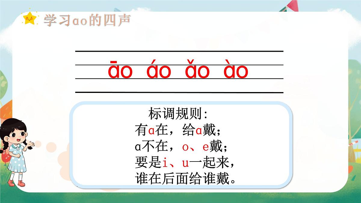 （教学课件）汉语拼音11 ɑo ou iu第7页