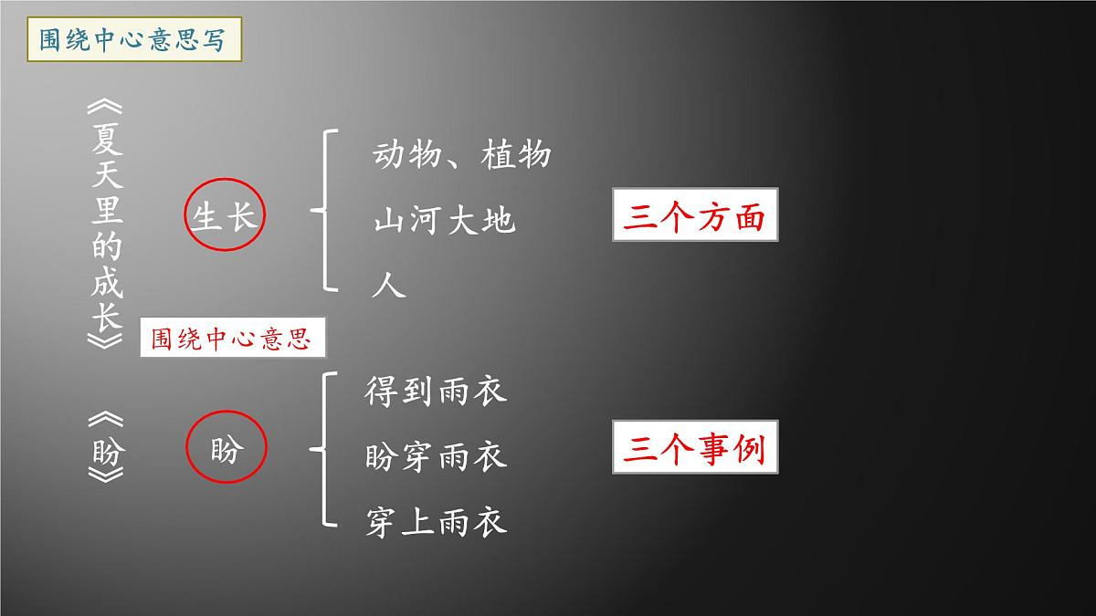六上《围绕中心意思写》课件第6页