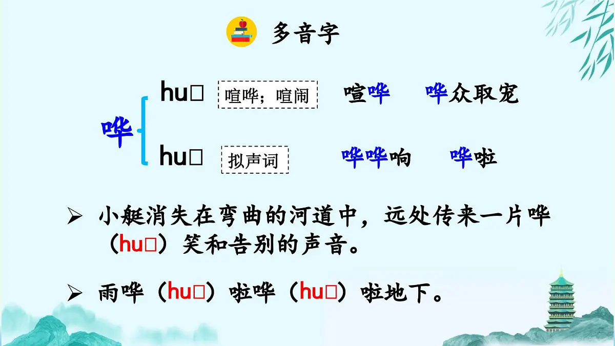 2025年春五年级语文下册第18课《威尼斯的小艇》PPT课件（统编版）第6页