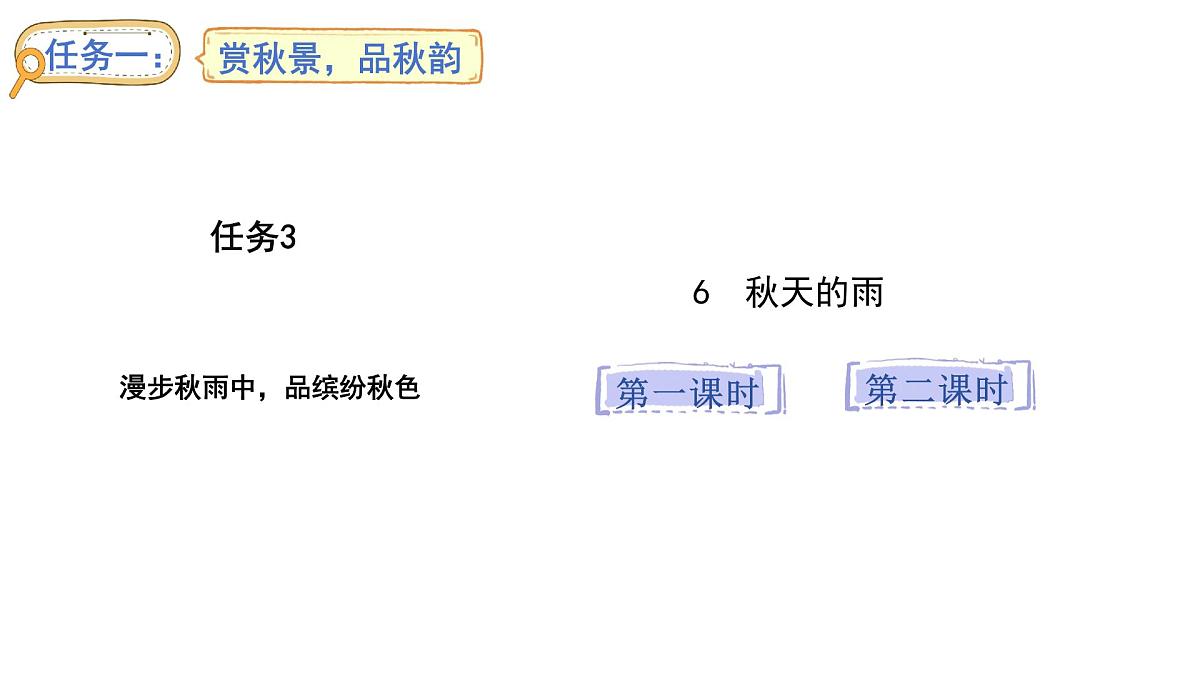 6.秋天的雨(课件)2025-2026学年统编版三年级语文上册第1页