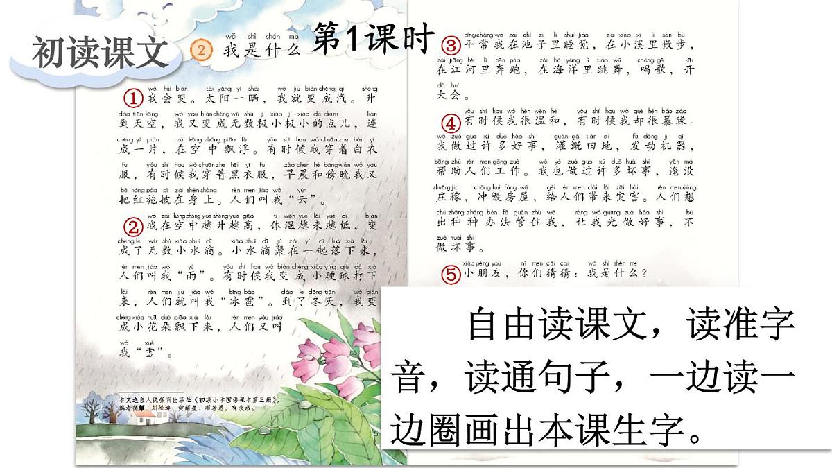 小学语文新部编版二年级上册第一单元2 我是什么教学课件（2025秋）第2页
