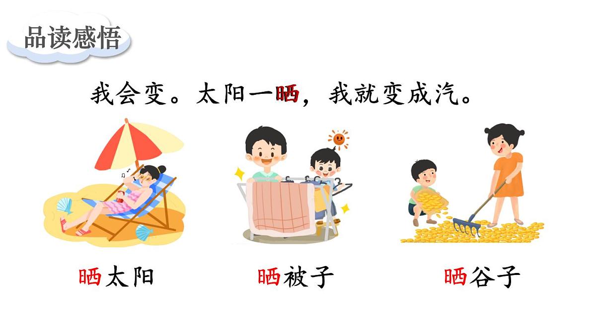 小学语文新部编版二年级上册第一单元2 我是什么教学课件（2025秋）第6页