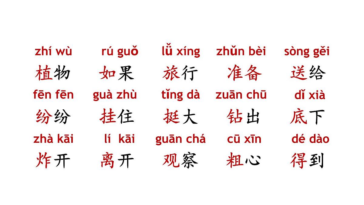 小学语文新部编版二年级上册第一单元3 植物妈妈有办法教学课件（2025秋）第4页