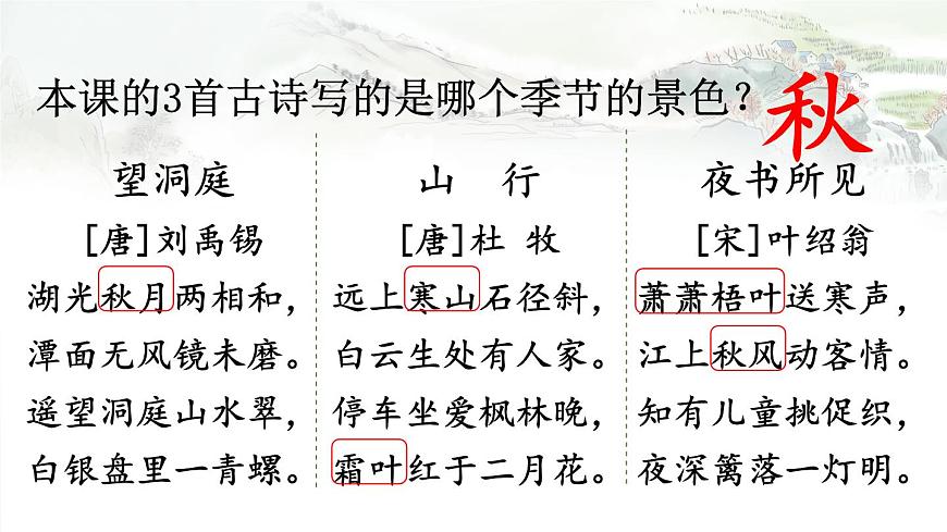 4 古诗三首【教案匹配版】第4页