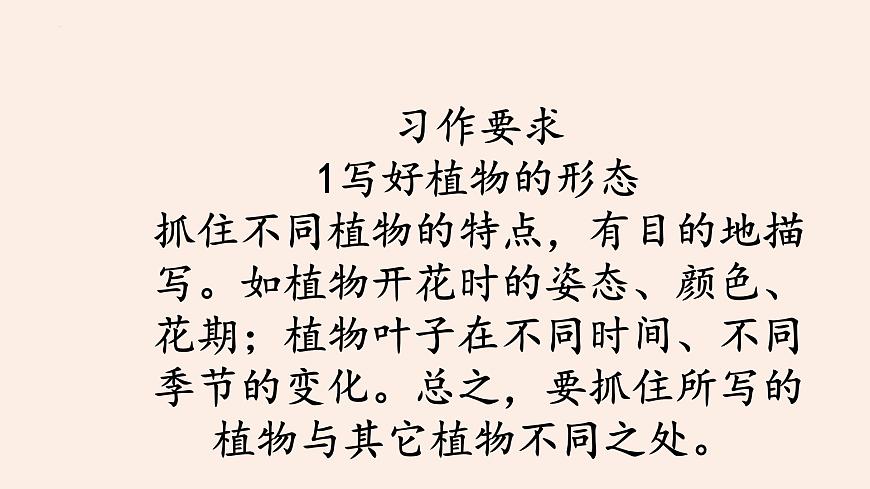 《习作：我的植物朋友》课件-2024-2025学年统编版语文三年级下册第3页